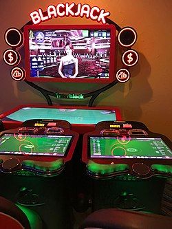 Neon slot machine aesthetic